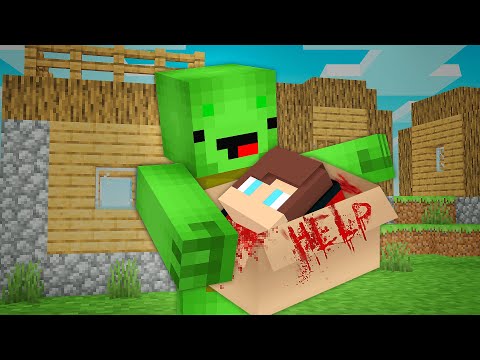 What Happened with Mikey in Minecraft ?  Maizen JJ and Mikey