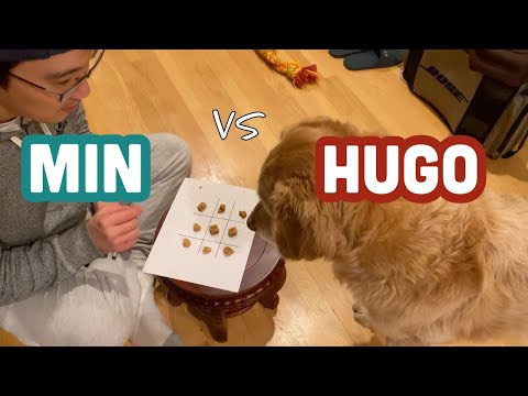 Hugo plays Tic-Tac-Toe with Min