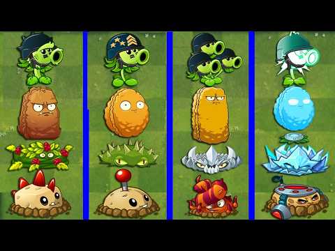 4 Team FUTURE x MODERN x CLASSIC x PRIMAL - Who Will Win? - Pvz 2 Team Plant Battlez