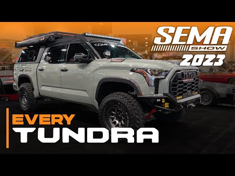 All The 2024 NEW Toyota Tundras at SEMA 2023 (Overland 1794s, Custom TRD Pros & MORE)