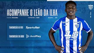 AVAÍ PLAY | Tombense x AVAÍ | Copa Sul-Sudeste 2026