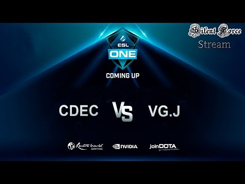ESL ONE: CDEC vs VG.J