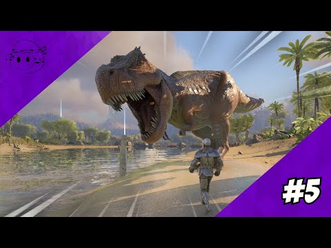 I Finally Tamed a Rex! - ARK Survival Evolved [Episode 5]