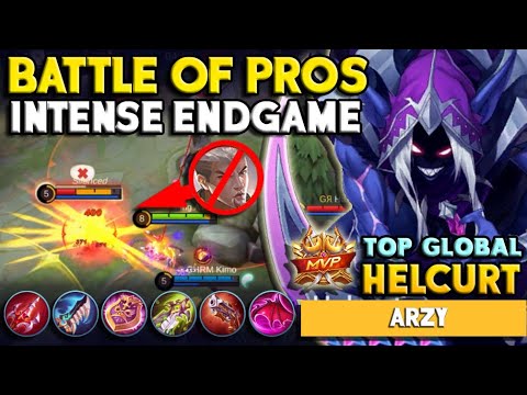 HELCURT SAVAGE + MANIAC! Enemy Comeback or Not! Top Helcurt Comeback Gameplay Mobile Legends by Arzy