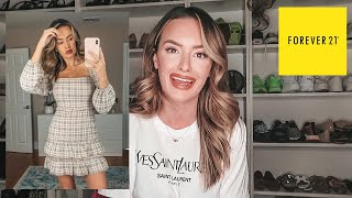 SAYING GOODBYE TO FOREVER 21 | Forever 21 Fall Try On Haul 2019