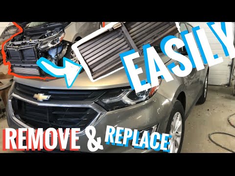 How To EASILY Remove & Replace Active Grille Shutter | Step by Step Install 2018-2023 Chevy Equinox