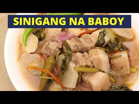 Filipino Pork Sinigang with Taro