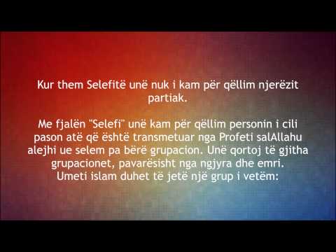 Selefizmi janë grupi i Allahut - Uthejmin