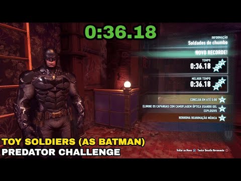 Batman: Arkham Knight - Toy Soldiers (as Batman) - Predator Challenge