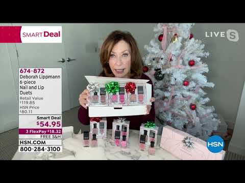 Deborah Lippmann 6-teilige Nagel- und Lippenduette