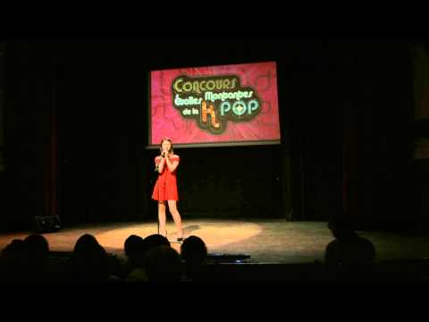 Concours KPOP 2014 1. Lux (Marie Tournois) - Missing you (2NE1)