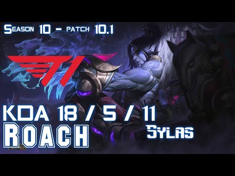 T1 Roach SYLAS vs MALPHITE Top - Patch 10.1 KR Ranked