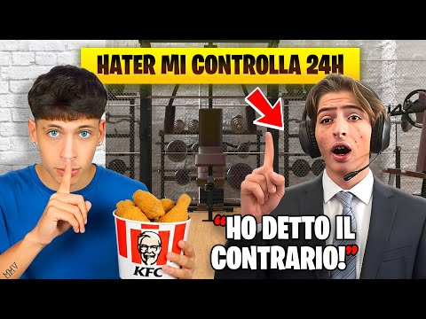 HATER MI CONTROLLA PER 24H MA FACCIO TUTTO IL CONTRARIO... 🔄