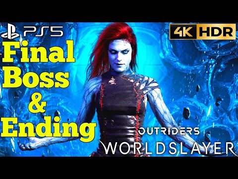 Ereshkigal Boss Fight OUTRIDERS WORLDSLAYER Ending + Final Boss Fight | Worldslayer Last Boss Fight