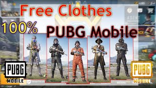 How to get free clothes in PUBG Mobile C1S3 Update