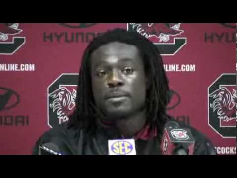 Victor Hampton and Chaz Elder after win over Arkansas