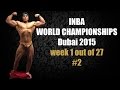 Pre-contest INBA Natural Bodybuilding World's Dubai 2015 - #2