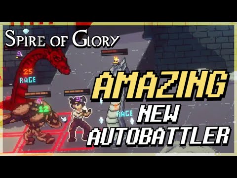 This Strategic Autobattler Roguelike Is WORTH Your Time! | Spire of Glory