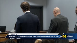 Daviess County fatal shooting suspects appear in court