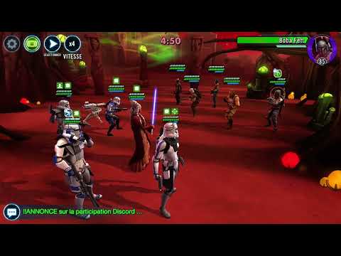 SWGOH GAC 25.3.1 : Le retour de la GA … SVP Farmez vos mods … T_T