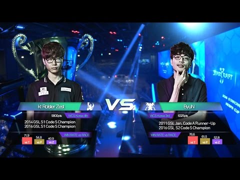 [KeSPA Cup] Zest vs Byun RO.16 Group A Final match set1