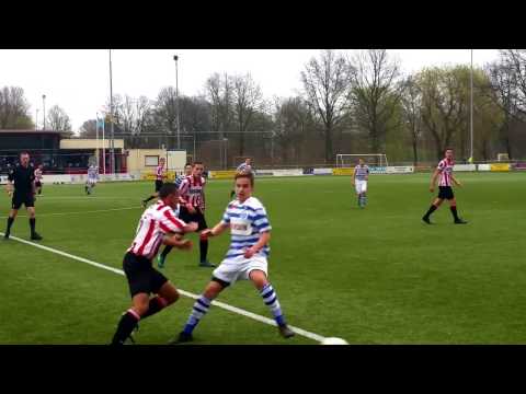 De Graafschap JO15 - Alphense Boys JO15 19-3-2017 eindstand 3-4