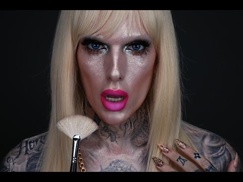 FULL FACE USING ONLY HIGHLIGHTERS Challenge | Jeffree Star Video