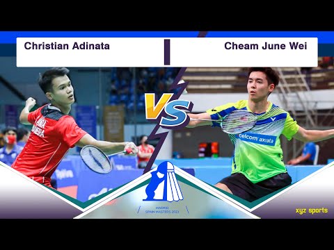 Christian Adinata vs Cheam June Wei Badminton Spain Masters 2023 | Round of 32