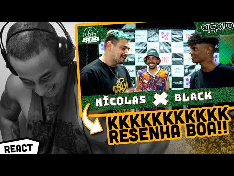 ZEN MC Reage: NÍCOLAS WALTER X BLACK | FUTEBOL RESENHA E RIMA | BATALHA DA ALDEIRA 4 ANOS