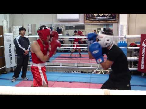 ジャブだけスパー・１R ／H25.11.07