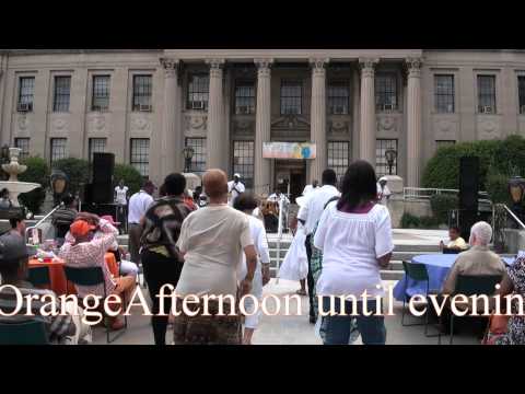 Jazz at the Plaza 2012. Valarie Adams and the Dimension Band in East Orange.