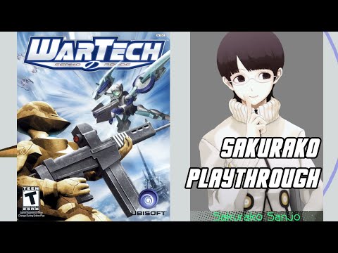 WarTech: Senko No Ronde - Sakurako Sanjo - Story Mode Walkthrough [HD]