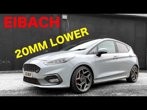 EIBACH 20mm Lowering Install - MK8 Ford Fiesta ST - Home Install