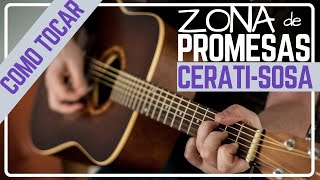 Como tocar ZONA de PROMESAS en guitarra - INTRO