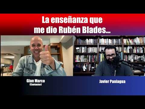 La enseñanza que me dio Rubén Blades | Charla con Gian Marco