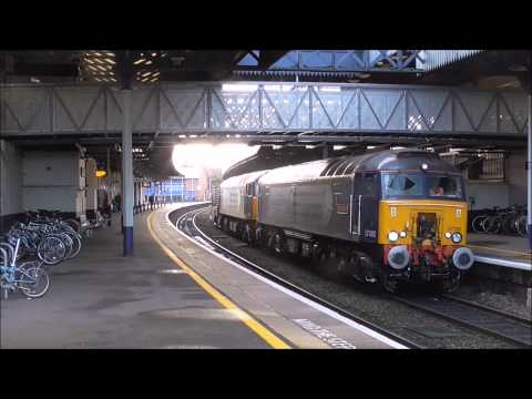 DRS 57302 + 57002 Berkeley to crewe nuclear flasks