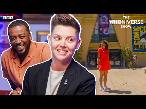 We Found a SECRET Alien Archive at San Diego Comic-Con! 😱 | THE WHONIVERSE SHOW | Doctor Who