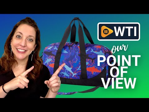 Choco Mocha Kids Duffle Bags - WTI product video review