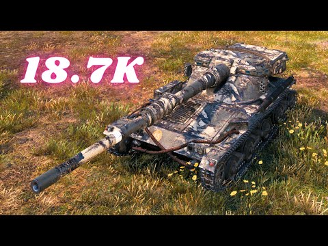 Manticore  18.7K Spot Damage World of Tanks Replays