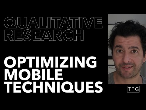 Optimizing Mobile Ethnography - The Qualitative Research Toolbox