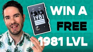 Video thumbnail for 1981 Inventions LVL Giveaway! 1981 Inventions LVL Full-Range Overdrive Demo and Review by Sunday Tone