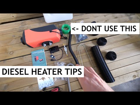 Cheap Chinese Diesel Heater Tips - Camper Van Heating Installation