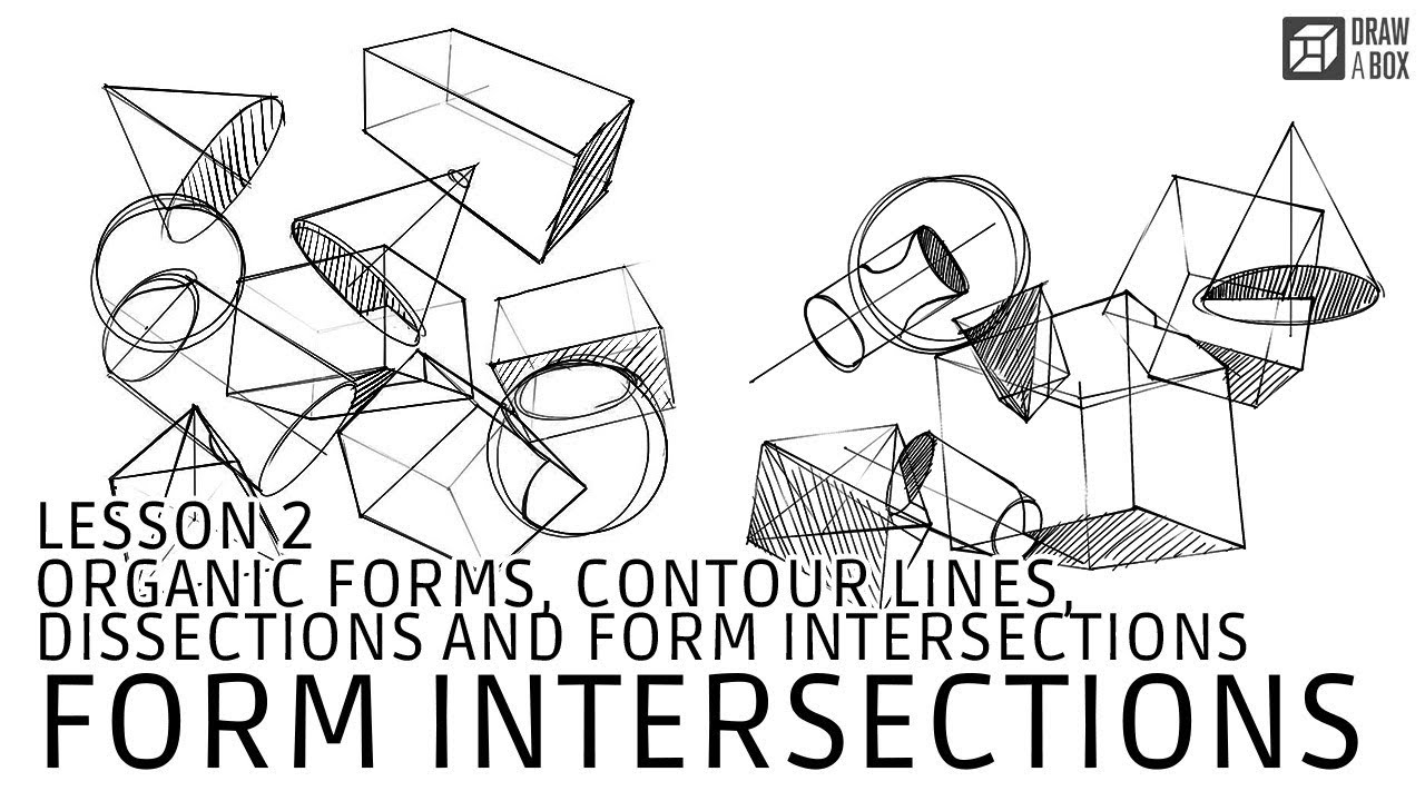 Drawabox Lesson 2, Exercise 5: Form Intersections