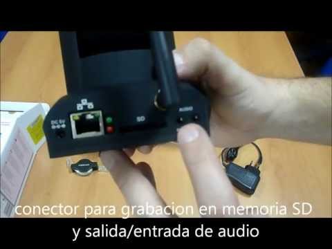 camara ip wifi fi9821w negra FOSCAM