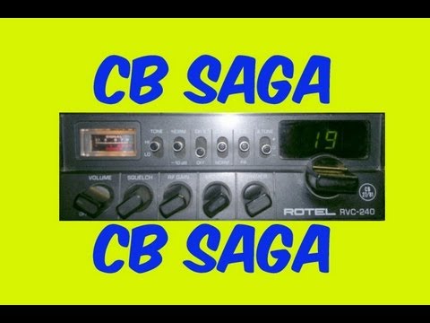 CB Radio Saga Rotel RVC 240