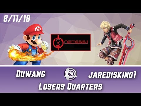Nemesis II - Duwang (Mario) Vs. jaredisking1 (Shulk) - Losers Quarters