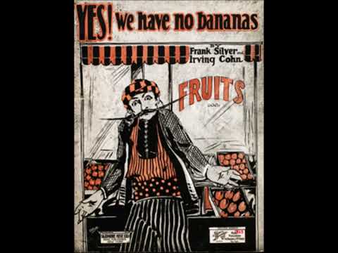 Ben Selvin - Yes! We Have No Bananas (Irving Kaufman) 1923 (Selvin's Orchestra)  (Novelty Songs)