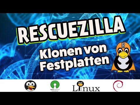 Festplatten Klonen mit Rescuezilla (grafische Benutzeroberfläche) [GERMAN]