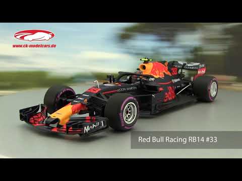 Minichamps 1:18 Max Verstappen Red Bull Racing RB14 #33 Winner