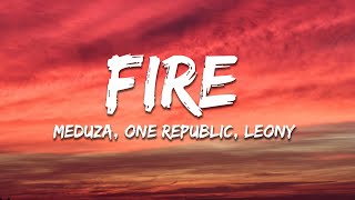 Download lagu MEDUZA, OneRepublic & Leony - Fire (UEFA EURO 2024 Song) [Lyrics] mp3
